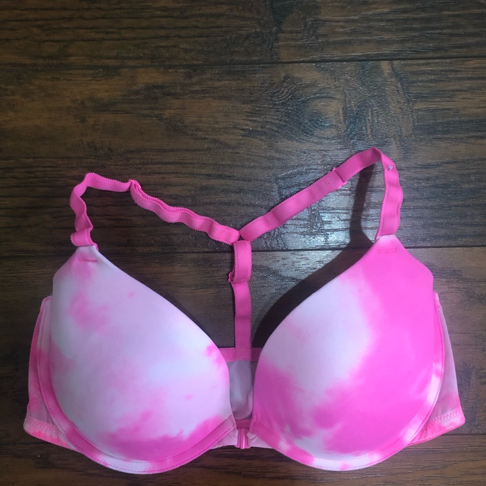 FINAL PRICE Pink tie dyed bra